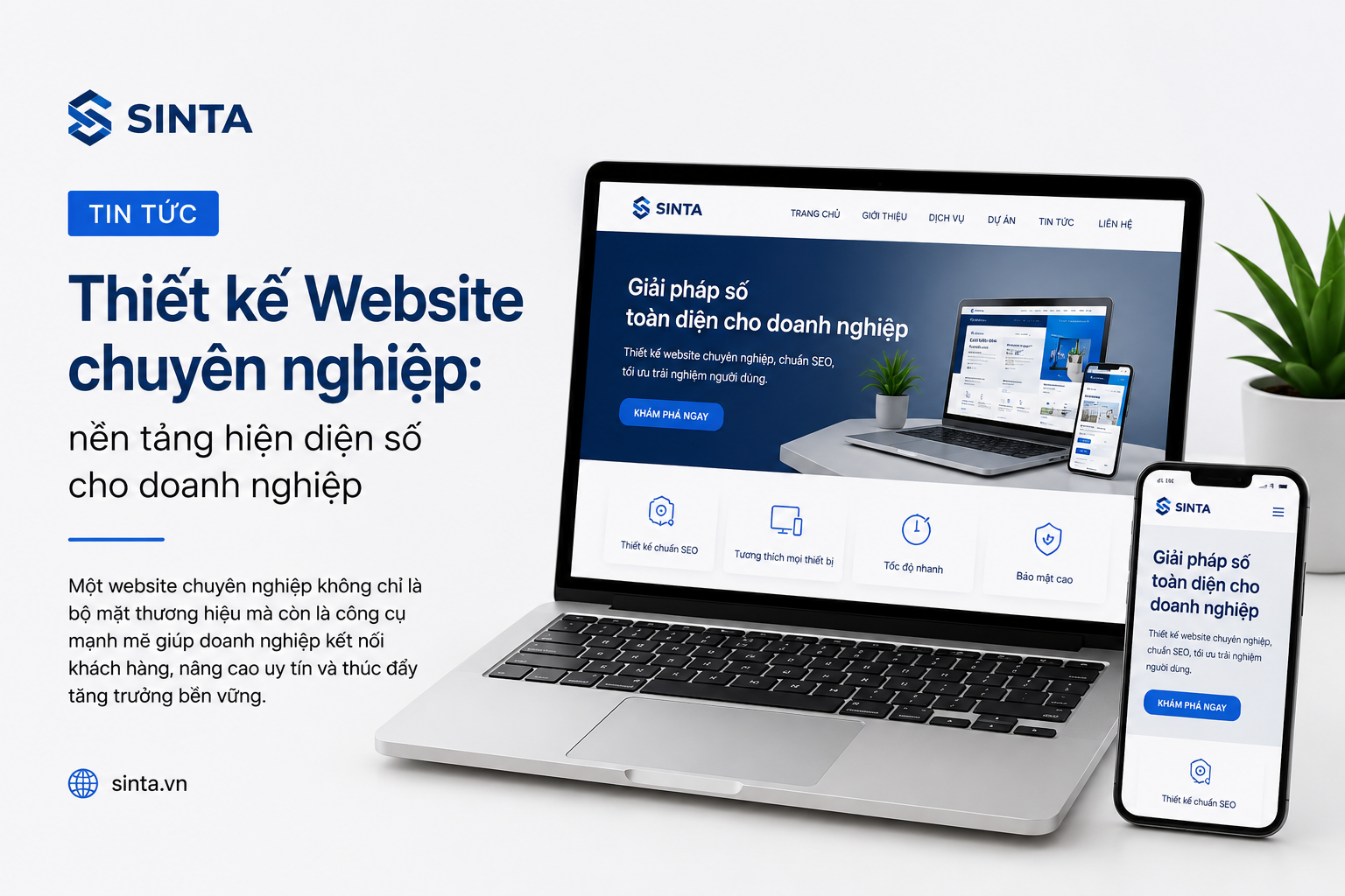Thiết kế Website chuyên nghiệp: nền tảng hiện diện số cho doanh nghiệp